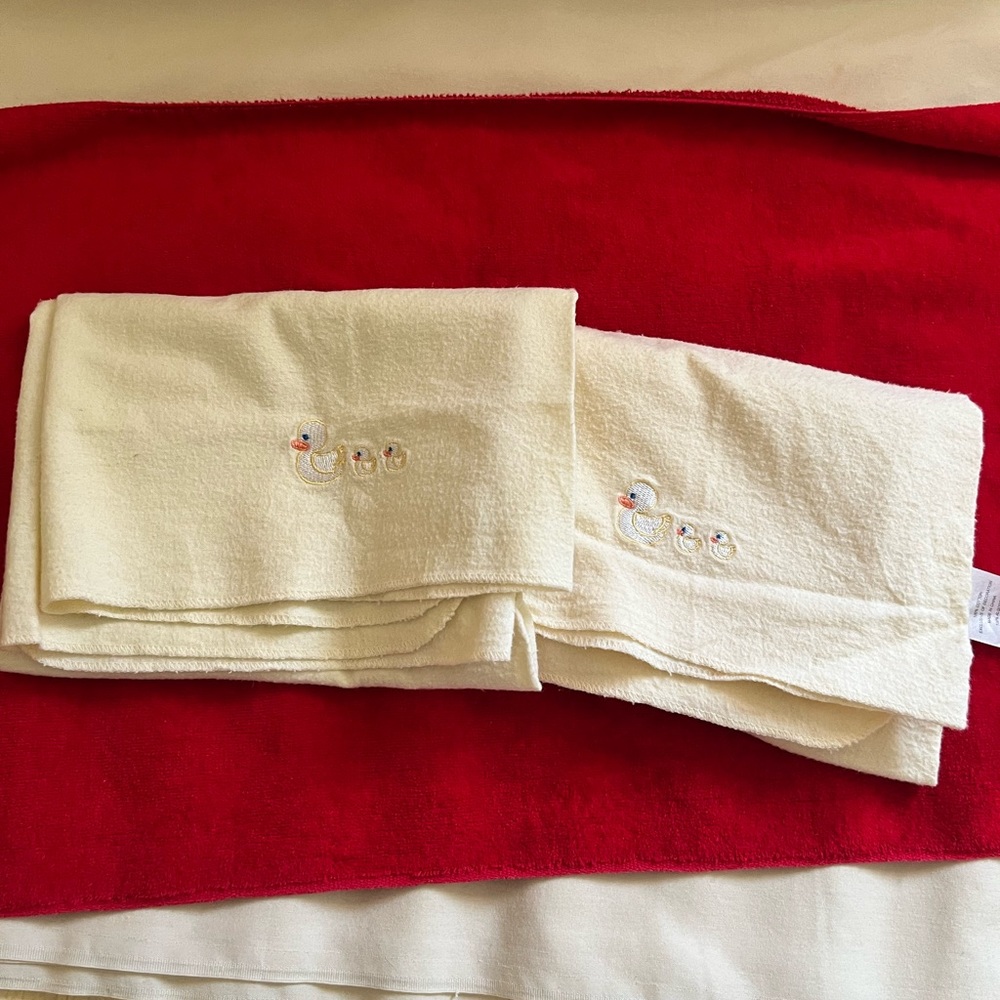 Spasilk Duckie Baby Blanket Set